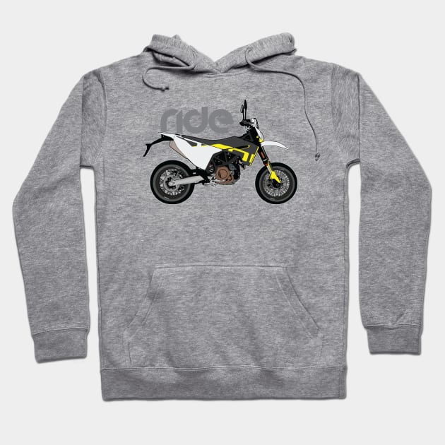 RIde 701 supermoto 20 Husqvarna 701 Supermoto Hoodie TeePublic